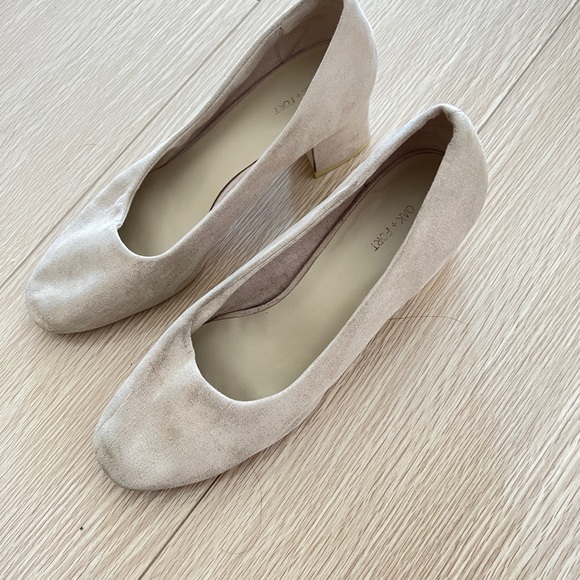 oak fort beige heeled - Picture 3 of 5